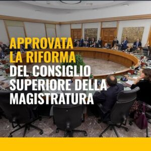 Consiglio Superiore Magistratura